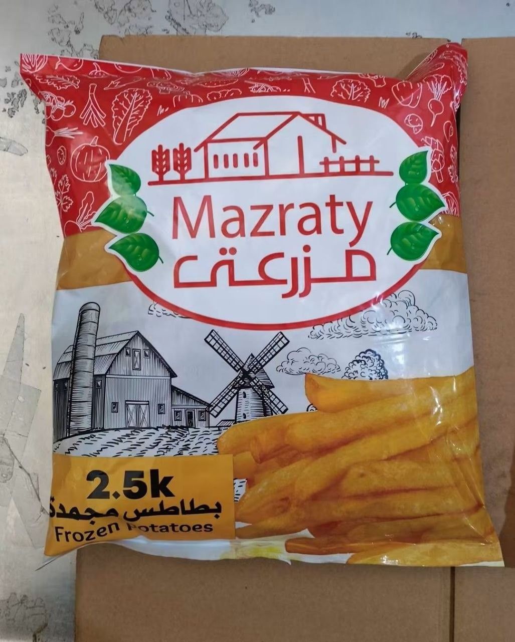 بطاطس مزرعتي 2.5 كجم على الكرتونة