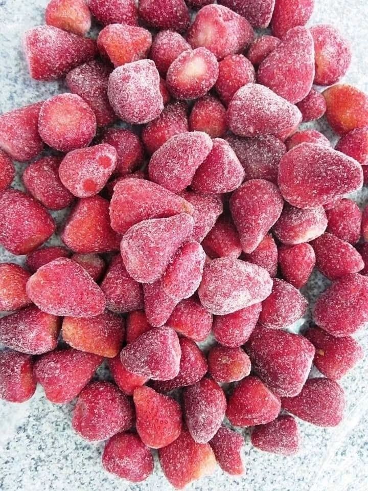 فراولة مجمدة