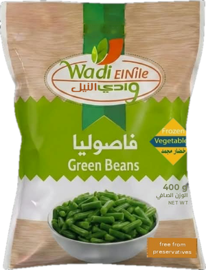 Wadi ElNile frozen Green Beans bag – front